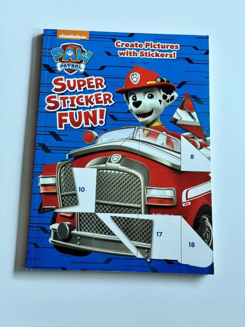 PAW Patrol Super Sticker Fun! Create Pictures with Stickers Activity Book